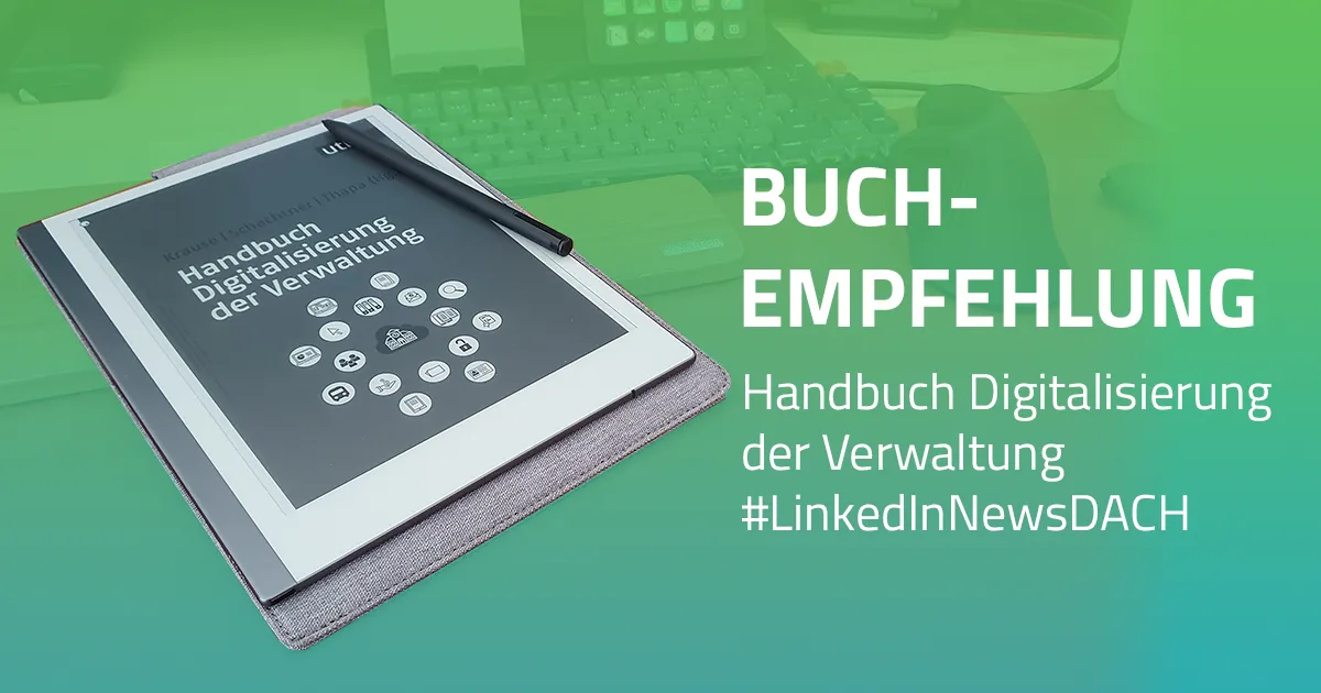 Buchempfehlung für die Sommerpause - #LinkedInNewsDACH